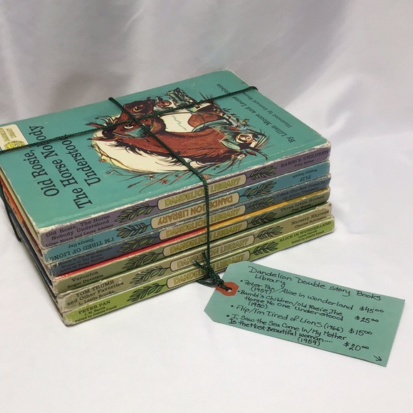Dandelion Library flip double story vintage childrens books collection 1950s 📚6 - Picture 5 of 16